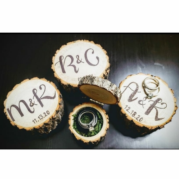 Wedding ring boxes - Picture 7 of 8